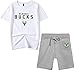 Produktbild Männer-T-Shirt Kurzarm Sommer Quick Dry Basketball Sportswear Zweiteiliger Anzug, Breathable Shorts, Bucks Giannis Antetokounmpo # 34 Freizeit-T-Shirt Vest Anzug (Color : White, Size : XXXXL)