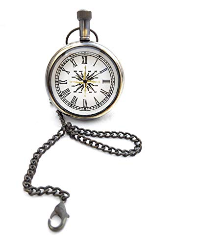 Royal Gold Brass Compass Dial- Antique Pocket Gandhi Watch Royal Look Indian Handicraft Premium Gift Item-image-17
