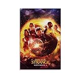YAPING Doctor Strange (2016) Action Movie Poster Bedroom 16x24inch (40x60cm)