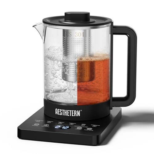 Aesthetern Electric Tea Kettle Infuser Temperature Control