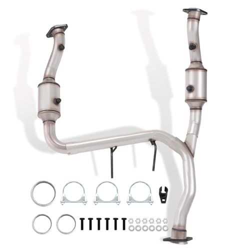 2-PC Left and Right Catalytic Converter Kit Compatible with F150