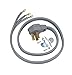 GE WX09X10010 Genuine OEM Power Cord (Grey) for GE Range/Stove/Ovens