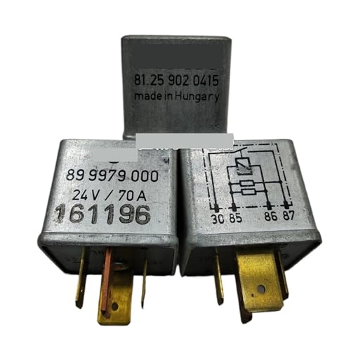 Relais 24V 4-pin 70A évite les pannes électriques de démarrage 899979000