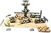 ZUKULIFE Military Vehicles and Army Battle Site Set with Storage Container, 6 Vehicles, Scout Tower, Missile Truck, Tank (Military-playsets)