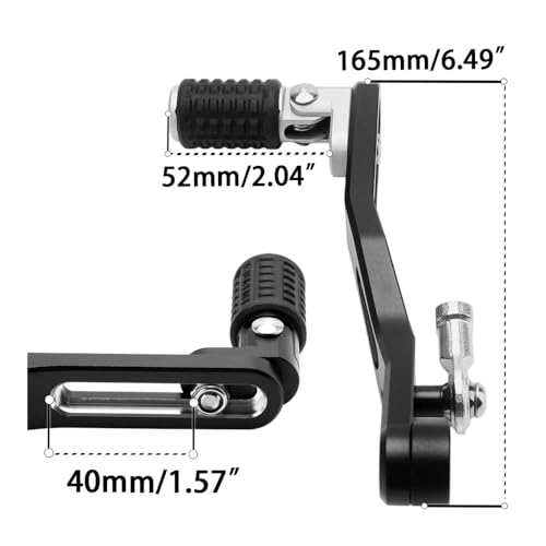 Levier de changement vitesse réglable pour Tracer GT et FZ07 - 6