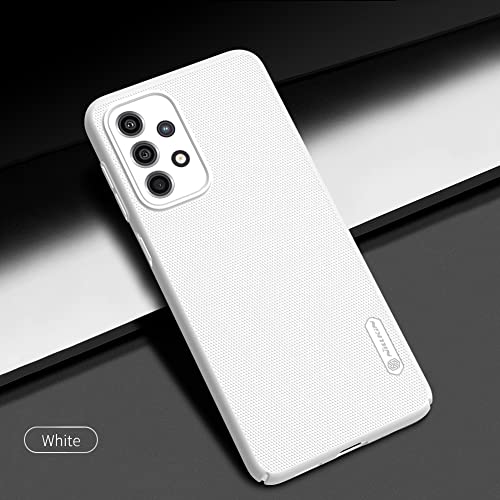 Nillkin Case for Samsung Galaxy A33 5G (6.4" Inch) Super Frosted Hard Back Dotted Grip Cover PC White Color - Image 2