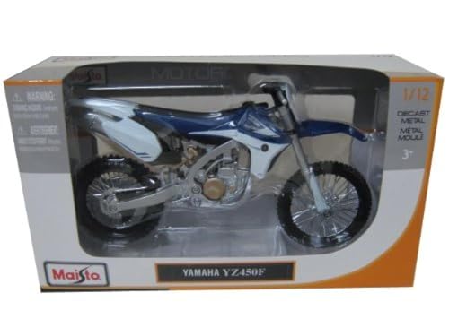 Maisto Yamaha YZ450F Motocicleta Modelo 1/12 miniatura 1