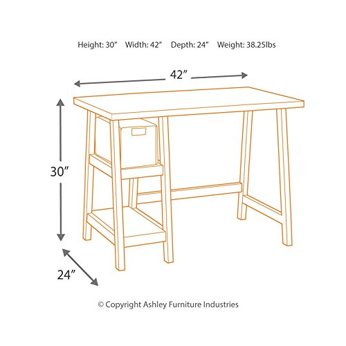 Signature Design by Ashley Mirimyn Farmhouse Home Office Small Desk