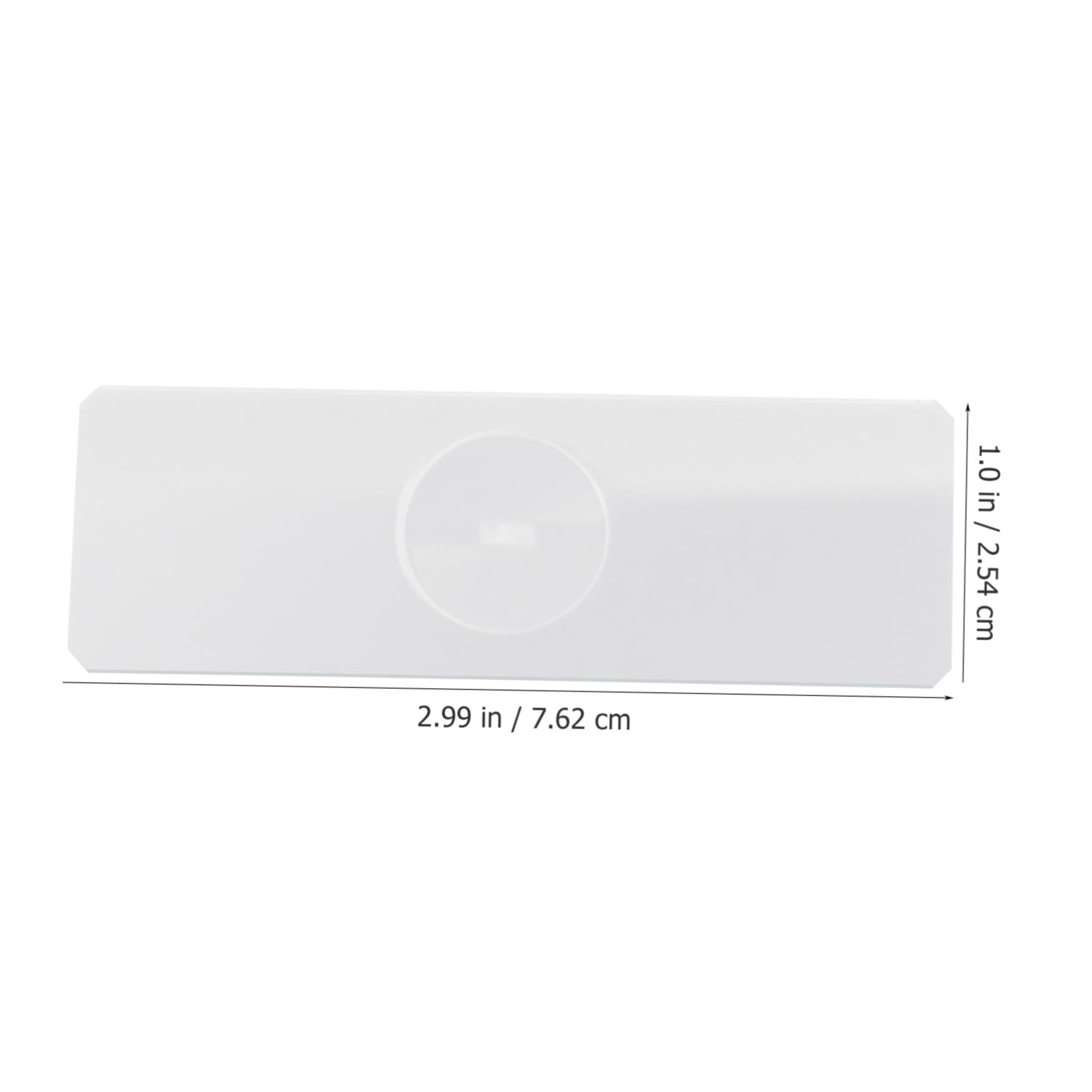 PartyKindom 50 Uds Portaobjetos Cóncavos Portaobjetos De Microscopio De Laboratorio Portaobjetos De Vidrio Para Microscopio Portaobjetos De Vidrio Para Muestras Acuáticas Portaobjetos