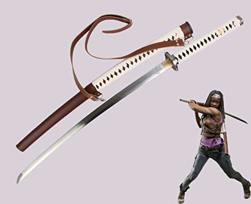Il Nuovo Mondo Katana Nachbildung Michonne Walking Dead Zombi Hohe Qualität Cover