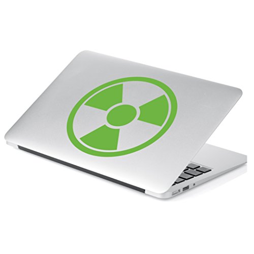 Strong Green Decal Sticker For Car Window, Laptop And More. # 811 (4" X 4", Lime Green) #TOP2