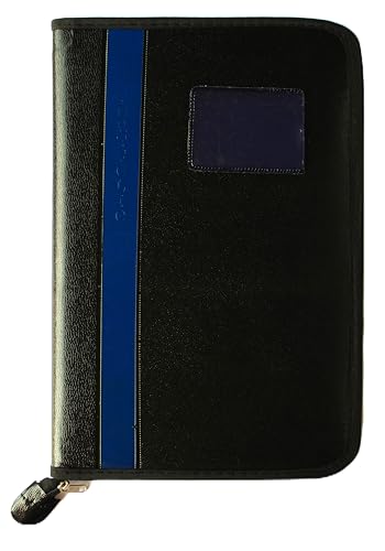 Image of PU Leather File Folder with 40 Sleeves - A4 Size Document Organizer - Professional Presentation Binder, Business Portfolio for Certificates, Reports, and Contracts - Durable & Stylish (Pack of 1)
