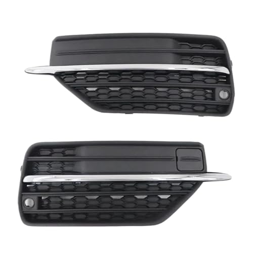 wengjack 1 Pair Car Front Fog Lamp Lower Bumper Grille for XC90 2016-2019 Replace 31383044 31383045 Fog Lamp Grille