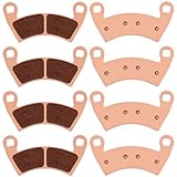 ECCPP Brake Pads Fits for Polaris RZR XP 1000 EPS 2022 2021 2020 2019 2018 2017 2016 2015 2014 & 2014-2021 RZR 1000 XP 4 Except Premium Edition, FA452 Front and Rear Brake Pads