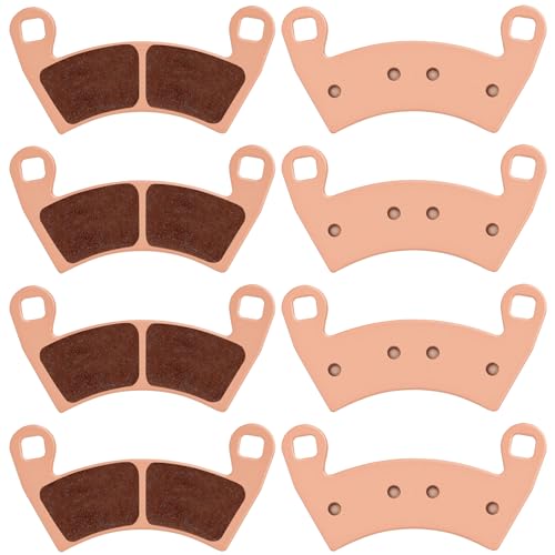 ECCPP Brake Pads Fits for Polaris RZR XP 1000 EPS 2022 2021 2020 2019 2018 2017 2016 2015 2014 & 2014-2021 RZR 1000 XP 4 Except Premium Edition, FA452 Front and Rear Brake Pads