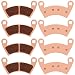 ECCPP FA452 Front and Rear Sintered Brake Pads Fit for 2014-2019 Polaris RZR XP 1000 EPS, 2008 2009 Polaris Ranger Crew 700,2013 2014 Polaris Ranger Crew 800