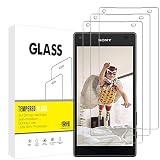 sony z5 compact kimovil Muy alta dureza: 9H protector de pantalla de vidrio templado resistente puede proteger eficazmente su teléfono móvil de arañazos,De alta respuesta, alta transparencia .