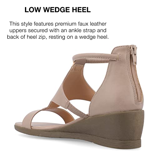 Image of Journee Collection Women's Trayle Wedge Sandals