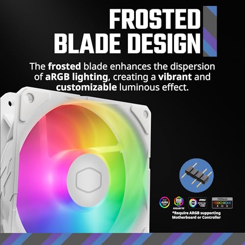 Cooler Master 360L Core AIO CPU Liquid Cooler – 360mm Radiator, 3X ARGB PWM Fans, Patented Gen S Dual-Chamber Pump, Quiet Cooling & Easy Installation, AMD AM5/AM4 & Intel LGA 1851/1700, White by Cooler Master - Used condition - Image 7