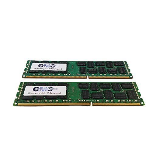 Cms 16Gb (2X8Gb) Ddr3 10600 1333Mhz Ecc Registered Dimm Memory Ram Upgrade Compatible With Hp/Compaq® Workstation Z800 Eccr For Server Only - B21 #TOP8