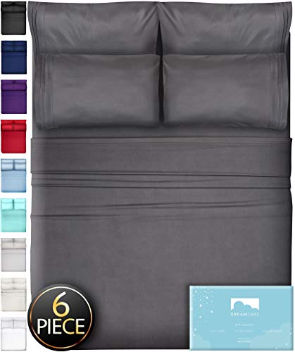 6 Piece Queen Sheets Bed Sheets Queen Size - Sheets Queen Size Sheets