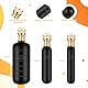 YCCOKJJ 3 PCS Abfluss Entstopfung Schwarz Gummi Abfluss Blase Verstopfung zum 2,5 bis 15,2 cm Rohre mit 3/4 Zoll Absperrventil, Löst Hartnäckige Verstopfungen mit Wasserkraft, Rohrreinigungszubehör