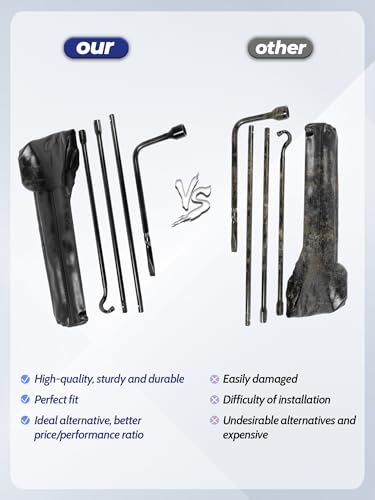 Image of Tacoma Heavy Duty Spare Tire Tool Kit Compatible with 2005-2022 Tacoma OEM Replacement