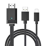 📌 【Plug & Play, große Leinwand genießen】 Mit diesem MPIO iPhone HDMI-Kabel können Sie Ihr iPhone / iPad problemlos an einen HDTV, Monitor oder Projektor mit HDMI-Eingang anschließen. Es ist eine ideale Lösung zum Ansehen von Filmen, Fernsehsendungen, Konferenzen, Präsentationen, Spielen, Videoanrufen oder zum Erweitern des Arbeitsbereichs, indem Sie Ihre Geräte an einen großen Bildschirm anschließen.