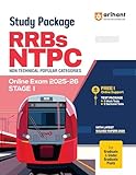 Arihant RRBs NTPC Study Package 2025–26 Stage 1 | Non-Technical Popular Categories (Graduate & Under Graduate Posts) | Based on Latest Exam Pattern | ... | Free Online Support | English Medium