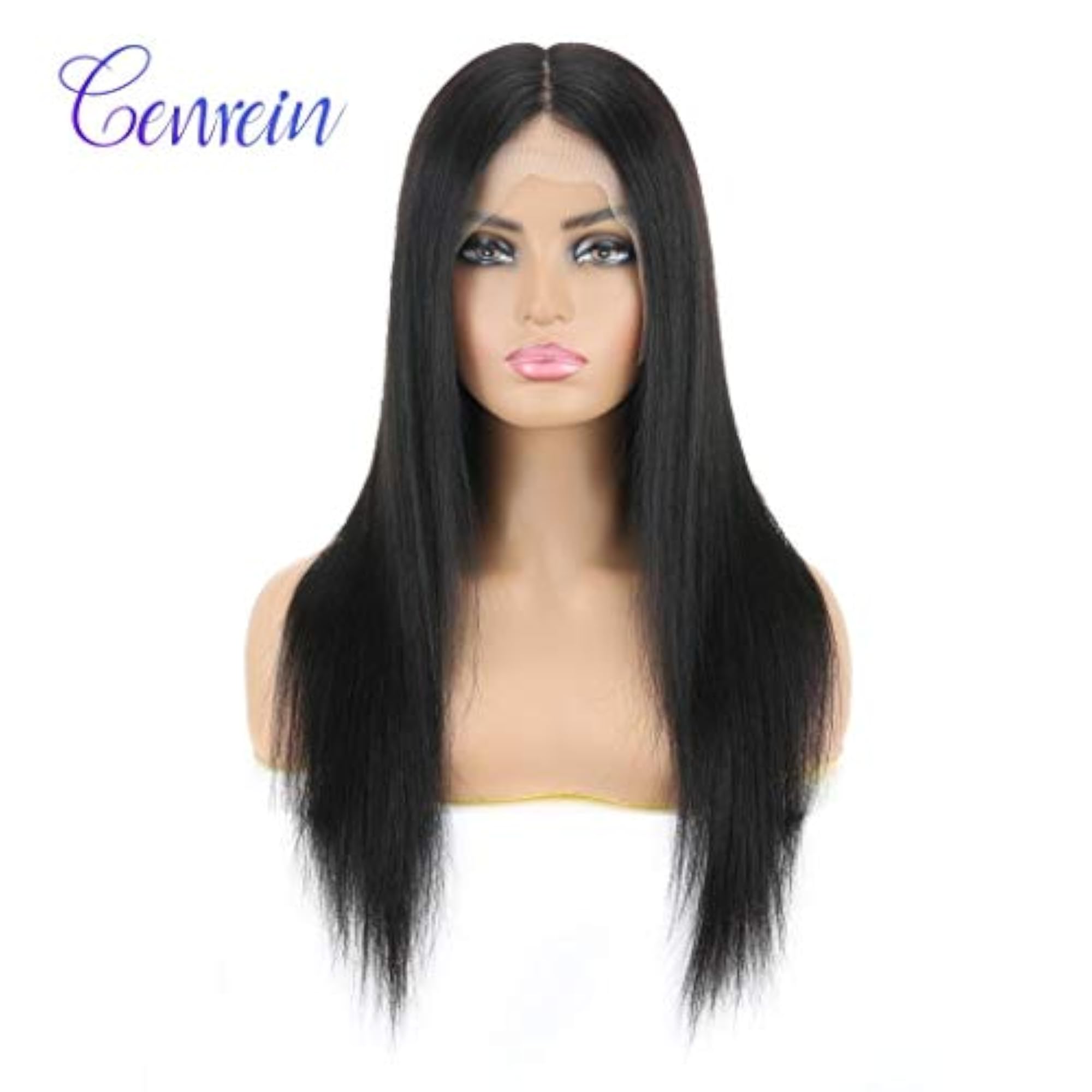 Women's Peruvian Straight Lace Front Human Hair Wig, 13x6