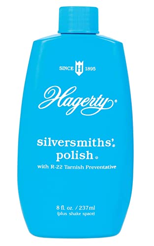 Hagerty No Scent Silversmiths' Polish 8 Oz. Liquid #TOP2