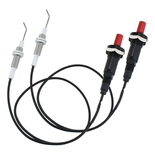 DALQUIS 2 Set Propane Push Button Piezo Igniter, Piezo Spark Ignition with 20