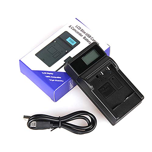 LCD USB Travel Battery Charger for Nikon Coolpix P3, Coolpix P4, Coolpix P80, Coolpix P90, Coolpix P100 Digital Camera