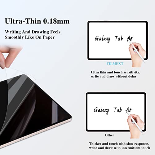 Filmext [2 Pack] Tab A8 Like Paper Screen Protector For Samsung Galaxy 10.5 Inch Tablet 2022 (Sm-X200/X205/X207) Anti-Glare Matte Pet Film #TOP2