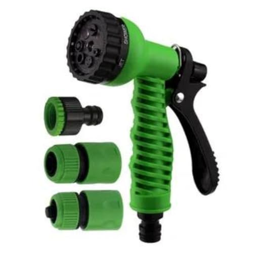 Kit Esquicho de Mangueira Para Jardins -7 Funções + Conectores