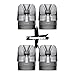 Produktbild VOOPOO Argus E40 Pod, Cartridge 4,5 ml Ersatzpods mit 0,3/0,45/0,6 Ohm Coils - Doppelpack zum Sparpreis (4 Stk.) - Für VooPoo Argus E40 Podsystem E-Zigarette E Shisha Vape (Widerstand 0,3 Ohm)