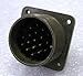 Itt Cannon Circular Connector, Receptacle, Size 22, 19 Position, Box - MS3102R22-14P