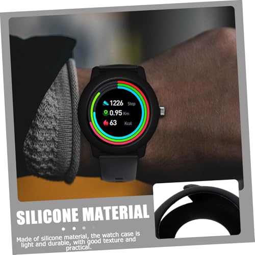 Carcasa protectora colorida para reloj compatible con diseño flexible 3