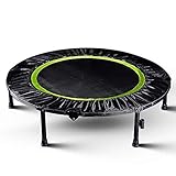 ★ Mini trampoline es un dispositivo liviano que proporciona movimiento de bajo impacto y ayuda a prevenir lesiones. El mini trampolín es la forma ideal de disfrutar de aeróbicos, aumentando la fuerza, la coordinación y el equilibrio.
