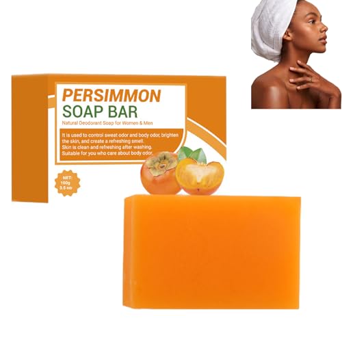 Jabón de melocotón para frescura y agradable fragancia, jabón de ducha natural hecho a mano con extracto de melocotón, limpieza profunda e hidratante para rostro y cuerpo (1 unidad)