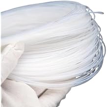 PTFE Capillary Tubing, 5 m Teflon Micro Tube, Semi-Transparent Flexible Thin Wall Hose for Chemical and Industrial Applications ID 1.8mm* OD 2.6mm