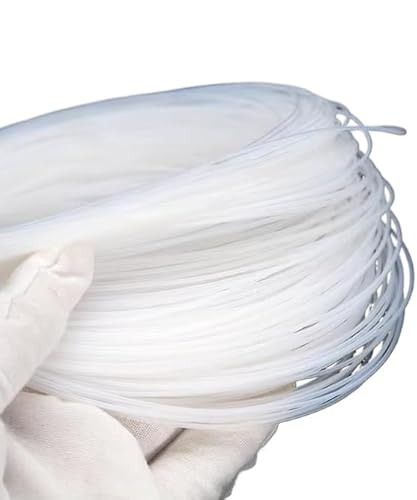 PTFE Capillary Tubing, 5 m Teflon Micro Tube, Semi-Transparent Flexible Thin Wall Hose for Chemical and Industrial Applications (ID 2mm* OD 2.4mm)