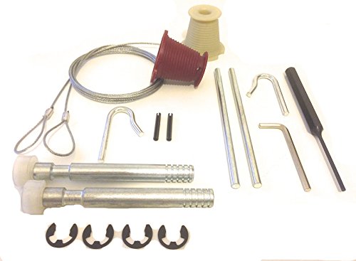 Price comparison product image FULL repair kit Cables & Rollers (Nuts) garage door spares parts To Suit Henderson pre-premier Canopy