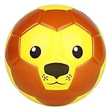BORPEIN Soft Foam Soccer Indoor Outdoor Football Soccer Ball (Lion)