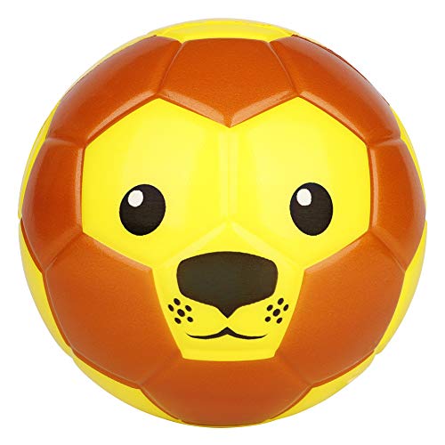 Borpein Soft Foam Soccer Indoor Outdoor Football Soccer Ball (Lion) #TOP4