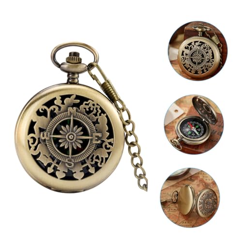 Brújula de Bolsillo Vintage para Camping y Senderismo miniatura 6