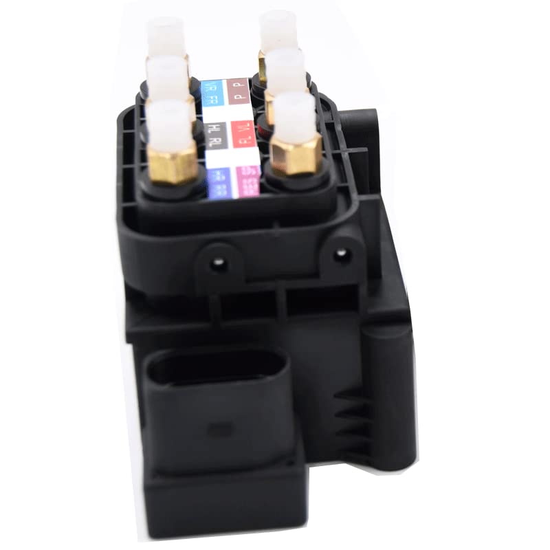 Luftfahrwerk Ventilblock Ventileinheit 4F0616013 kompatibel mit Audi A6 S6 4F 4B C5 Allroad 4Z7616007 4Z761600A