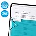 DocIt Organizer 8-Pocket Folder, Designer Feathers Collection, Asst. Colors, Multi-Pocket Expanding Folder, Perfect for School, Home & Office, Holds 200 Letter-Sized Sheets (00935-FT)