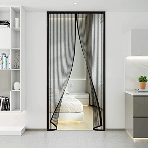 JIANJIAO Magnetbildschirm-Türverschluss - Mesh-Siebentüren mit Magneten Cover