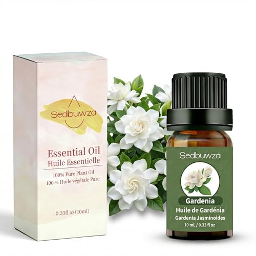 Huile essentielle de gardénia pour la maison - Flacon de diffuseur naturel 10 ml